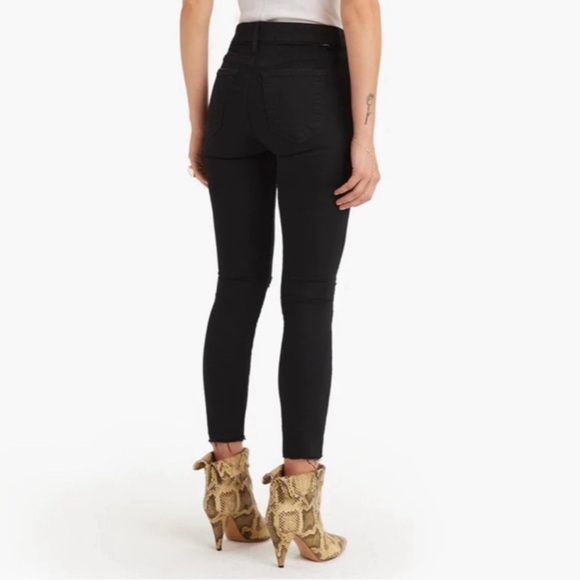 MOTHER Looker Ankle Fray In Guilty As Sin Size 30 - Picture 3 of 16